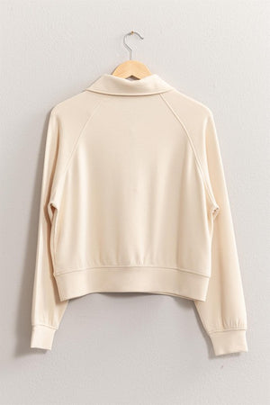 Mix It Up Collared Sweatshirt