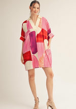 Lennon Graphic Print Dress