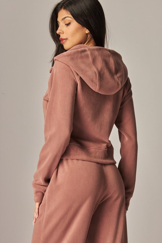 Cozy Velour Jacket