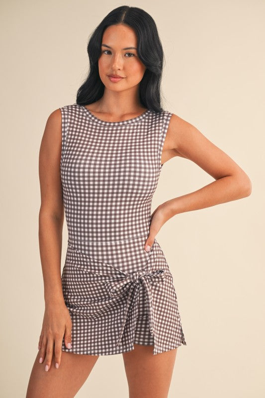 Gingham Athletic Dress