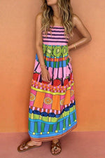 Playful Maxi Dress