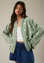 Polka Dot Cardigan
