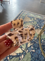 Teleties Blonde Tortoise Small Hair Clip