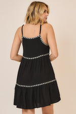 Tape Trim Dress