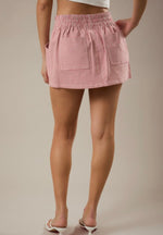 Stripe Mini Skirt