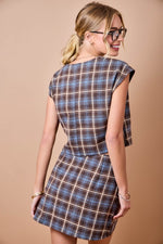 Rivers Plaid Top