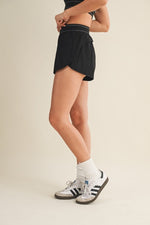 Contrast Thread Athletic Shorts