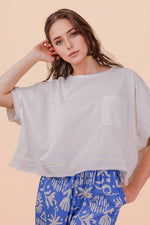 Washed Crop Tee
