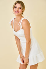 White Tweed Dress
