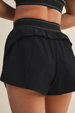Contrast Thread Athletic Shorts