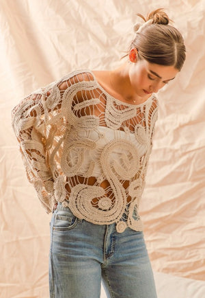 Crochet Lace Top