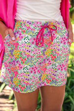 Falling For Florals Skort