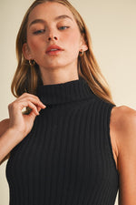 Turtleneck Sweater Dress
