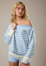 Stripe Oversized Sweater