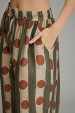 Dotted Statement Pants