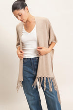Fringe Kimono Sweater