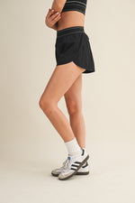 Contrast Thread Athletic Shorts