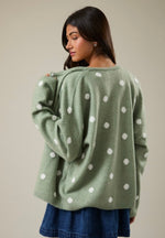 Polka Dot Cardigan