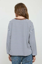 V Stitch Knit Top