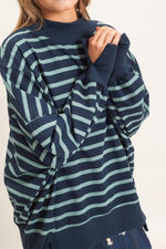 Split Hem Sweatshirt