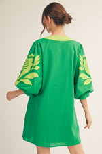 Baroque Applique Dress