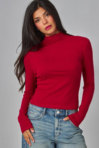 Greatest Mock Neck Top