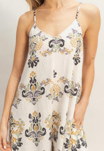 Cleo Floral Print Jumpsuit