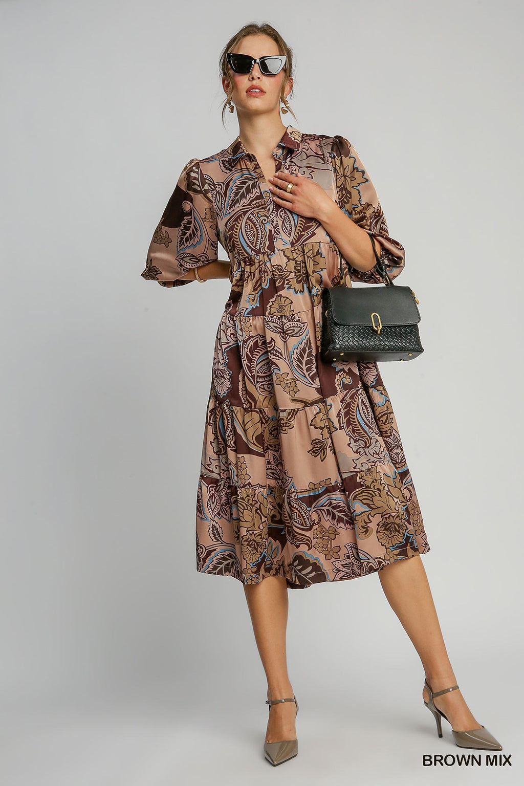 Paisley Midi Dress