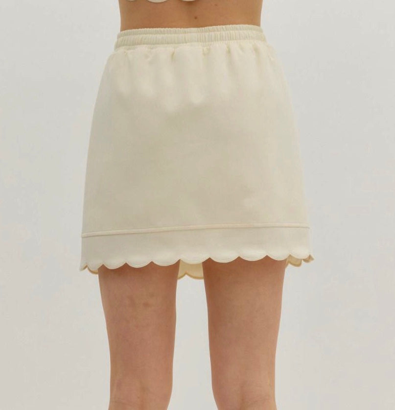 Scallop Edge Skirt