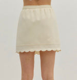 Scallop Edge Skirt