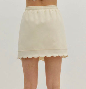 Scallop Edge Skirt