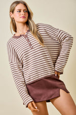 Perfect Henley Sweater