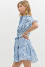 Floral Ruffles Dress