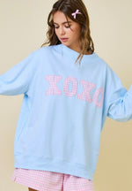 XOXO Patch Sweatshirt