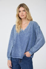 Washed Inverted Top