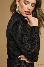 Sheer Burnout Top
