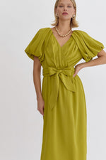 Bow Midi Dress