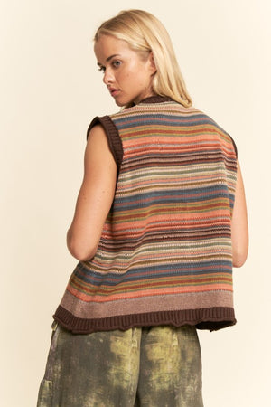 Striped Sweater Vest