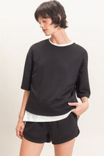 Effortless Crew Top