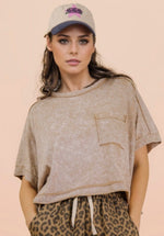 Washed Crop Tee