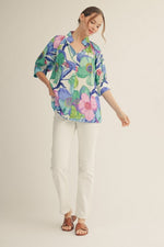 Standing Neckline Top