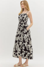 Botanical Midi Dress