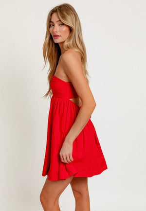 Red Hot Tube Dress