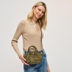 Selena Faux Suede Mini Bag