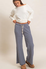 Waffle Stripe Pants