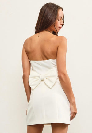 Strapless Bow Dress