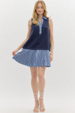 Striped Swing Dress