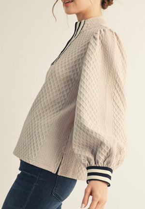 Julia Textured Top