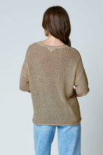 Crochet Knit Top