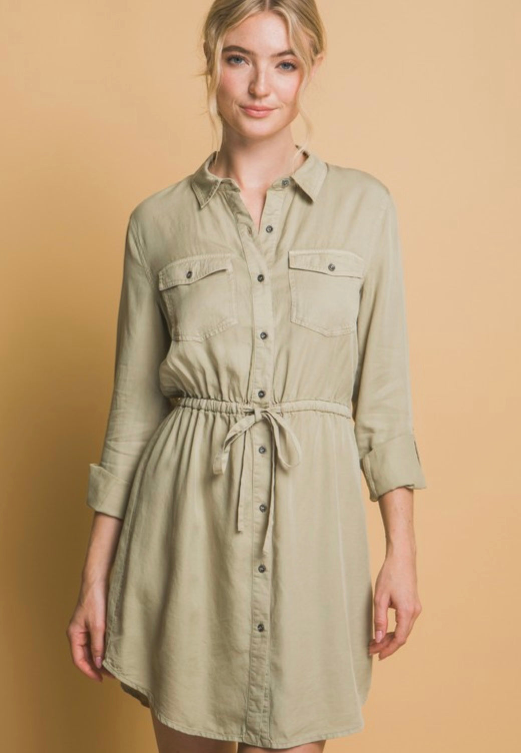 Tencel Tie Dress